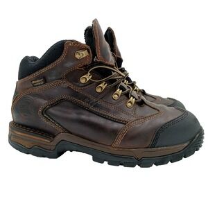 Red Wing Irish Setter 83402 Work Boots Mens Size 9.5 Brown Steel Toe Waterproof